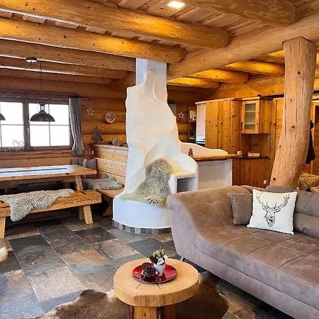 Dağ evi Almzauber - Haus Enzian Inkl Infrarotliegen