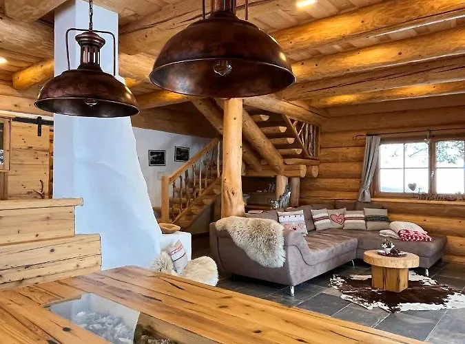 Almzauber - Haus Enzian Inkl Infrarotliegen Domek alpejski Hochrindl